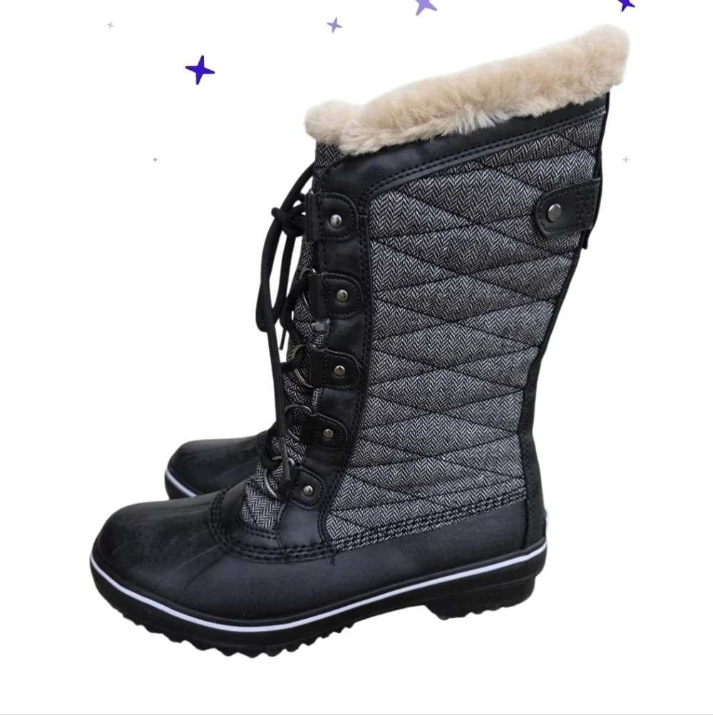 JBU By Jambu Chilly Tall Boot Women’s Size 7 M Black Waterproof Cold Weather